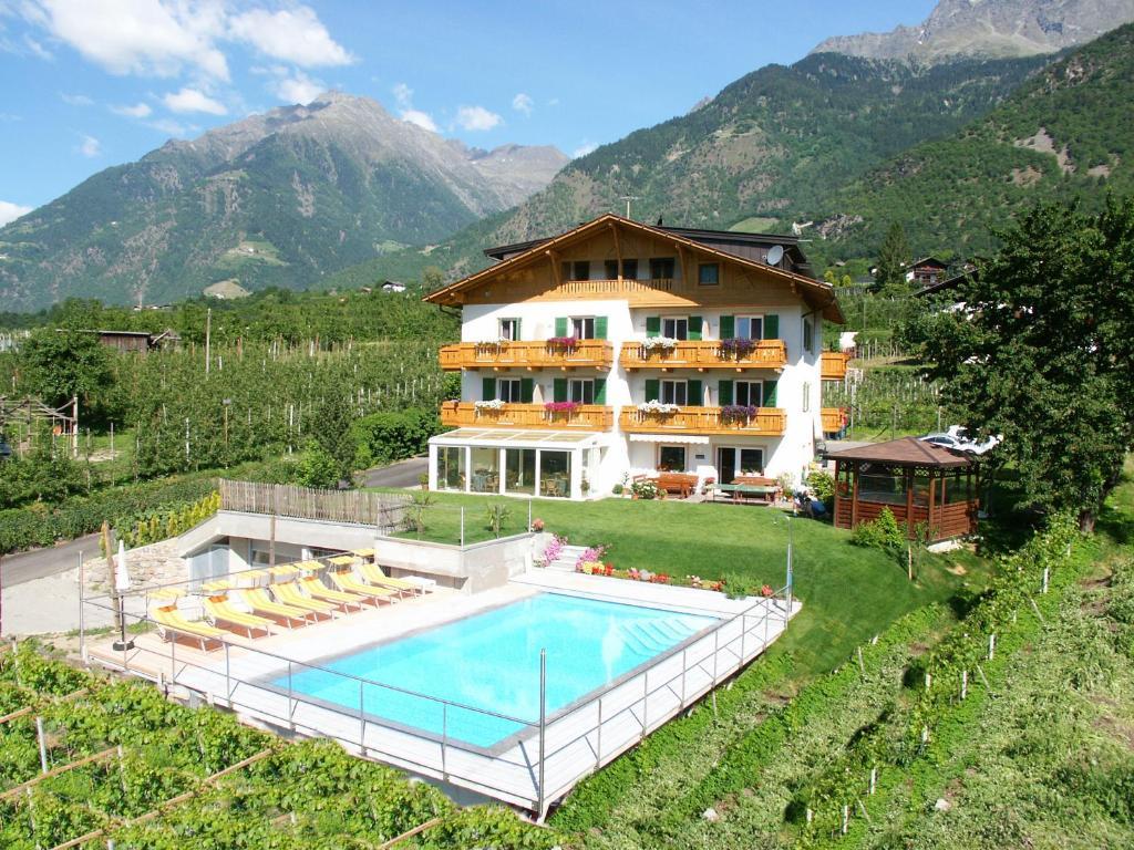 Pension Alpenblick Лагундо Экстерьер фото